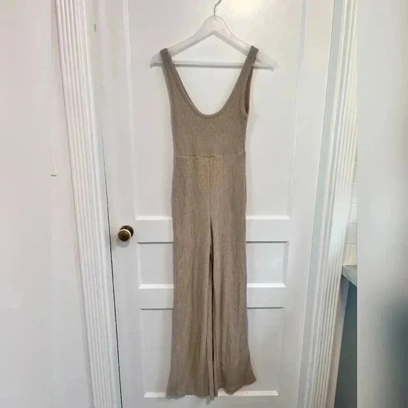 Princess Polly Tan Jumpsuit - Picture 7 of 8